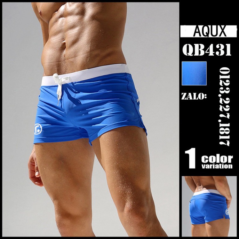 Quần bơi chất lượng cao có túi khóa cho nam QB442 - Hàng nhập khẩu | BigBuy360 - bigbuy360.vn