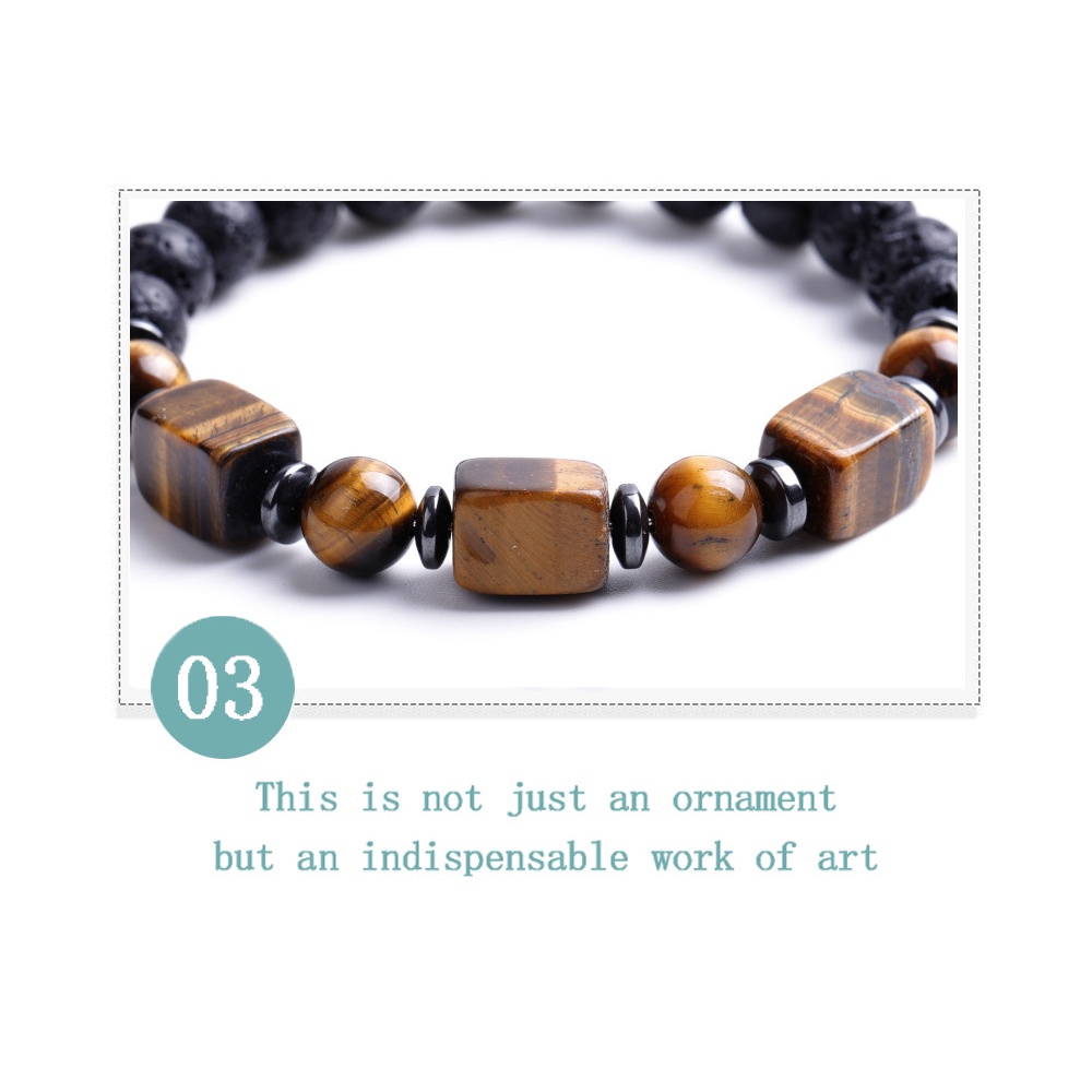 Vòng Tay Chuỗi Hạt Đá Mắt Hổ Lapis Lazuli