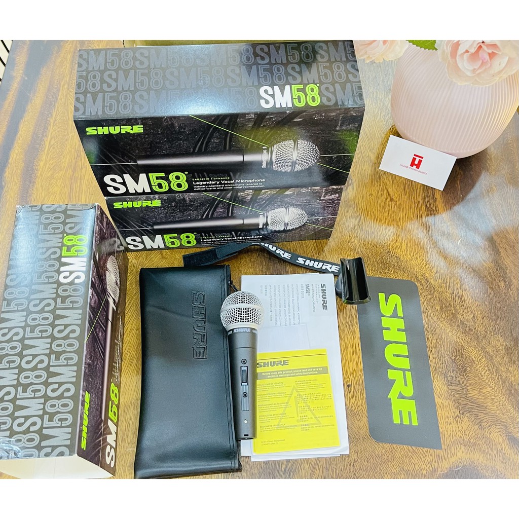 Micro Có Dây Shure SM58  - Micro Vocal chính hãng