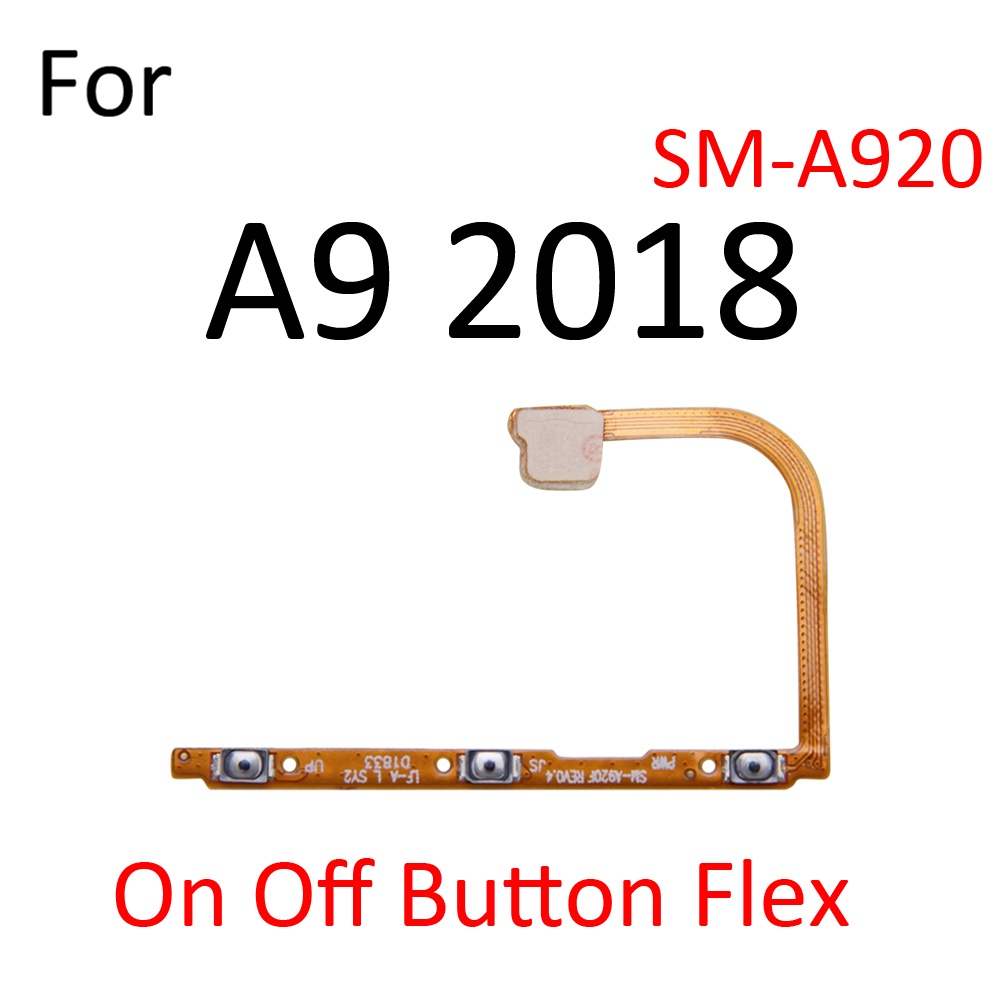 Cáp Flex Nút Tắt Nguồn Giảm Tiếng Ồn Cho Samsung Galaxy J8 J6 J4 J7 J5 J3 A9 2018 2017