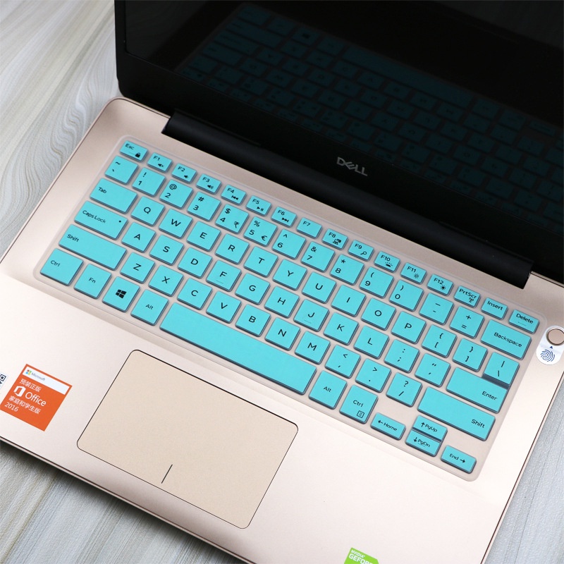 Miếng dán bảo vệ bàn phím máy tính Dell 7000pro 7380 14 inch bằng silicon mềm siêu mỏng chống thấm nước