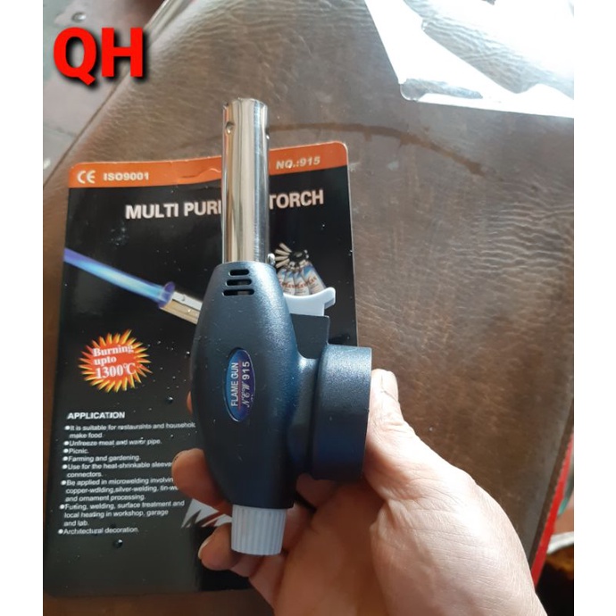 Đèn khò gas đánh lửa tự động công nghệ nhật lửa khè xanh,mạnh khò thực phẩm hàn mọi kim loại