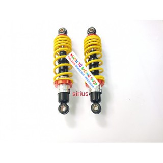 phuộc sau xe sirius racingboy 11 màu vàng