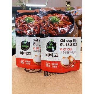 Sốt ướp thit Bulgogi 2 vị 80g