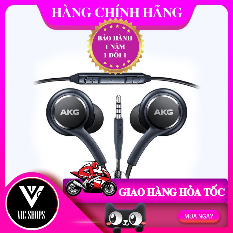 🌟SIÊU HÓT🌟Tai Nghe Samsung AKG S10+ NGUYÊN SEAL ✔️KÈM NÚM PHỤ - Bảo Hành 12 Tháng