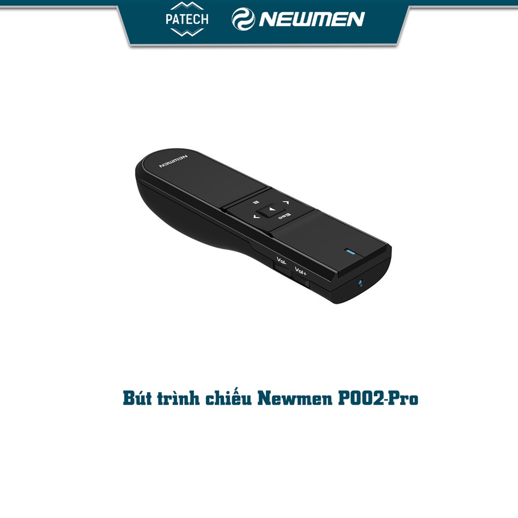 Bút trình chiếu Newmen P002-Pro ( kèm pin) Đen - Hàng chính hãng