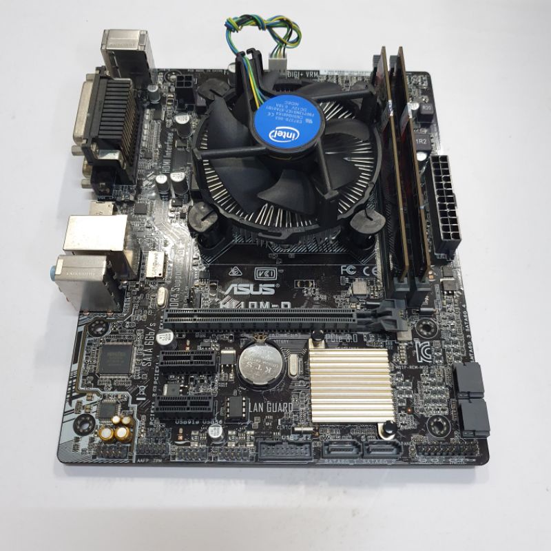 COMBO BỘ CPU I5 7500+ MAIN ASUS H110+ RAM GSKILL 16GB (8X2)