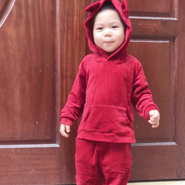 Bộ gấu nhung