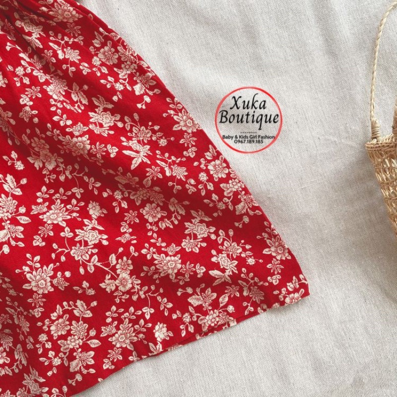 Váy Bé Gái Cộc tay Mùa hè Cho bé 1 - 7 tuổi QCCC đẹp xuất sắc Xuka Boutique