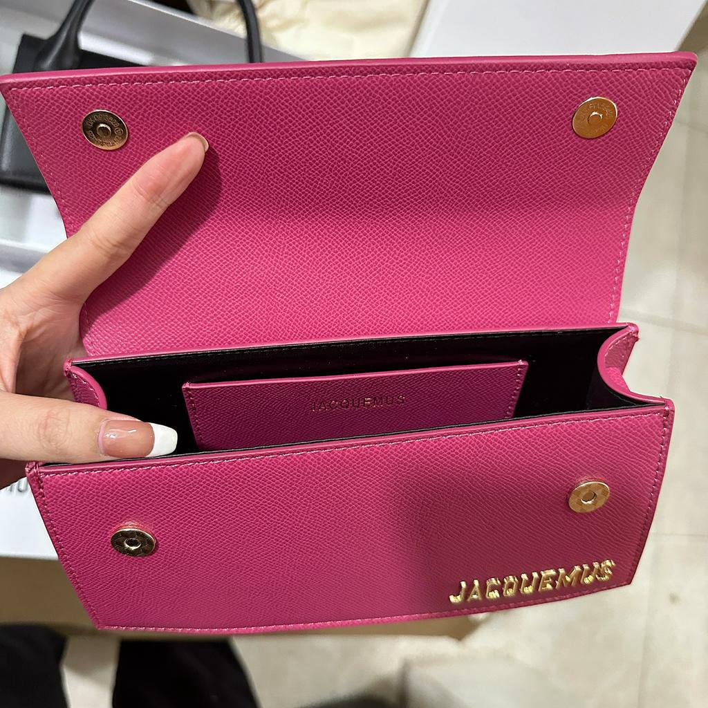 Túi xách JQ dáng ngang da sần đeo chéo fullbox xuất dư xịn 1:1 hàng chuẩn