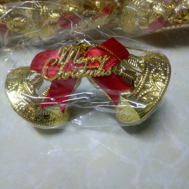 2 chuông trang trí noel