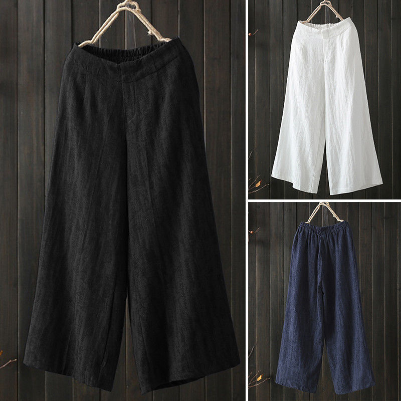 Quần Cotton Nữ Ống Rộng Size S-Xxl | BigBuy360 - bigbuy360.vn