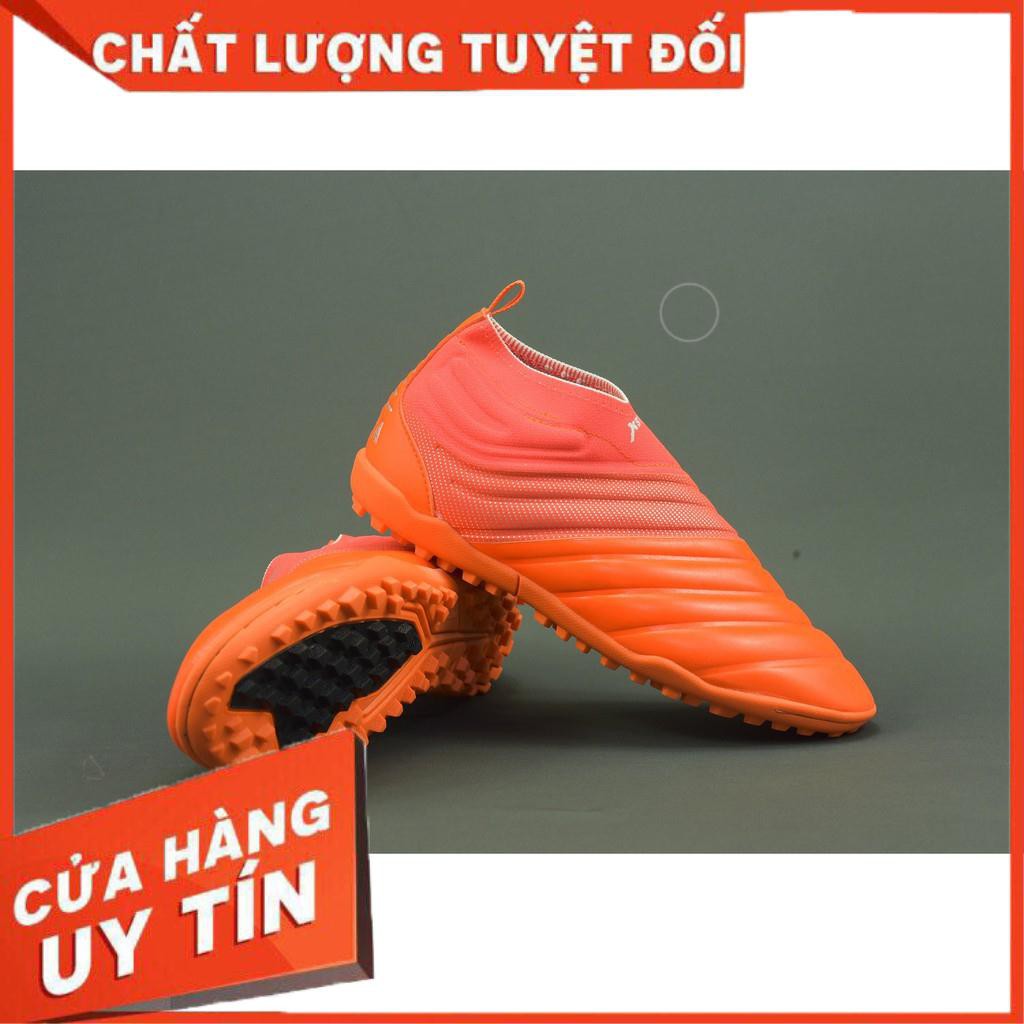 Giày đá bóng da mềm cổ thun không dây COOPA - sân nhân tạo - tuyệt đẹp