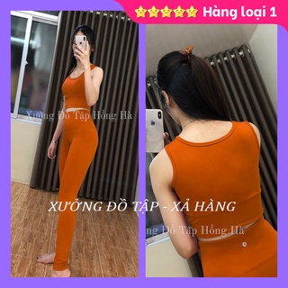 🌸Cam kết ảnh thật 100%🌸 SET TẬP Yoga, Gym, Aerobic - Bộ tập yoga nữ lưng kín🌸🌸