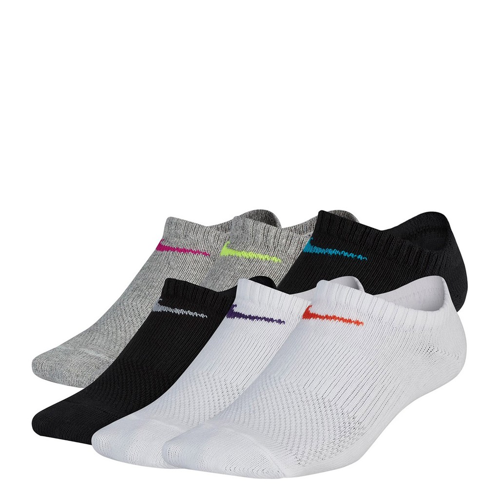 (AUTHENTIC 100%) COMBO 6 Đôi Vớ Cổ Thấp Nike EVERYDAY LIGHTWEIGHT NO SHOW SX7039-905 - FREE SIZE NỮ Chính Hãng 100%