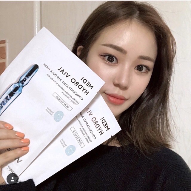 MẶT NẠ WONJIN MEDI HYDRO VIAL CONCENTRATED AMPOULE MASK