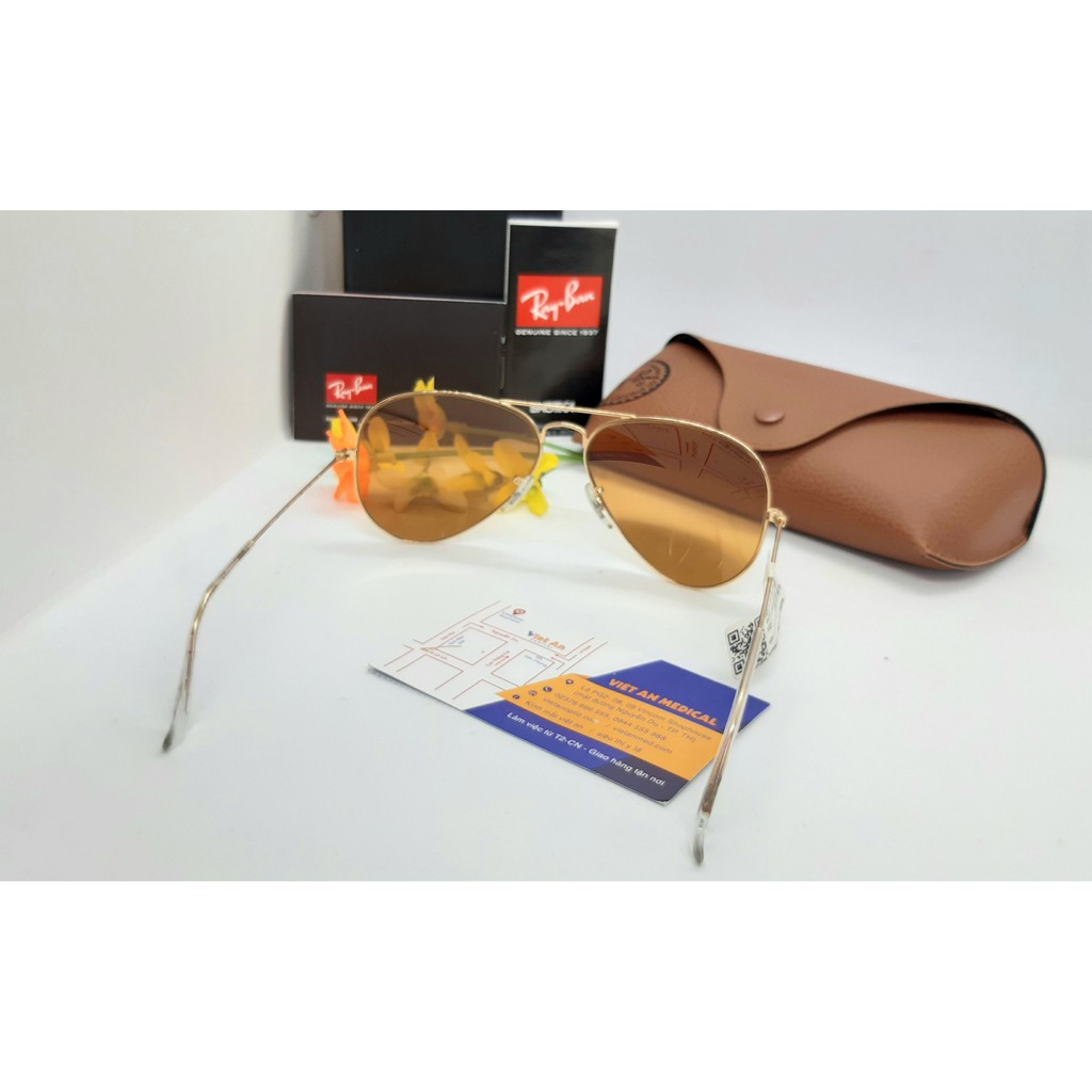 Kính Mắt RAY-BAN AVIATOR MIRROR S-RAY 3025-001/4F(58IT)