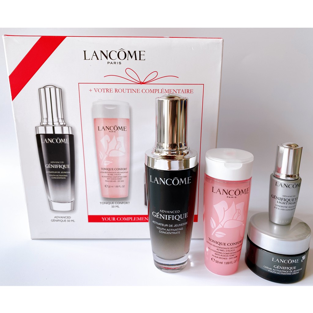 Bộ dưỡng da Lancome giúp trẻ hóa làn da, chống lão hóa và căng bóng Lancome Skin Glowcation