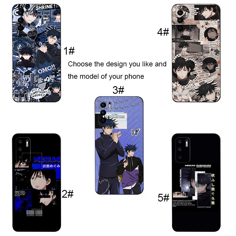 Ốp Điện Thoại Silicon Mềm Hình Jujutsu Kaisen Megumi Cho Samsung Galaxy M51 M31 A70 A50s A50 A40s A30s A20 A20s A10s SE40