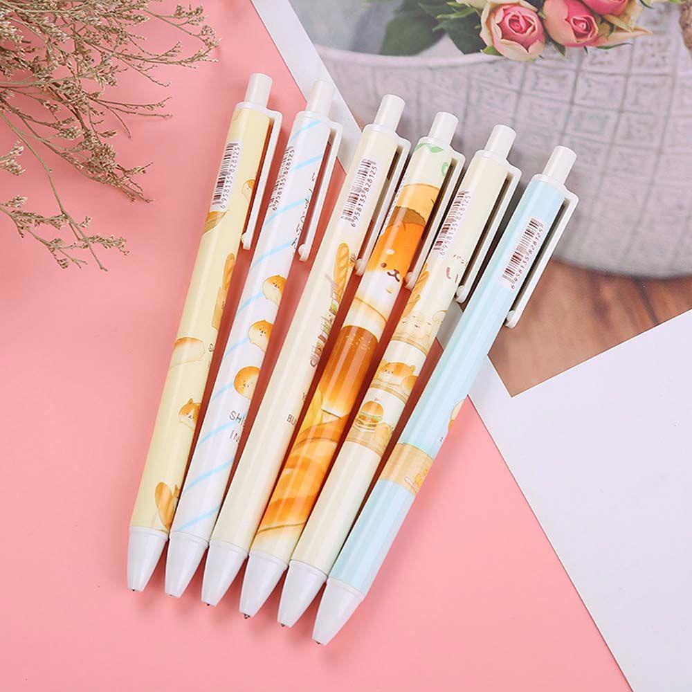 Bút Gel Đào Khô Nhanh Thanh Lịch|Bút Bi Mực Đen Ngòi 0.5mm