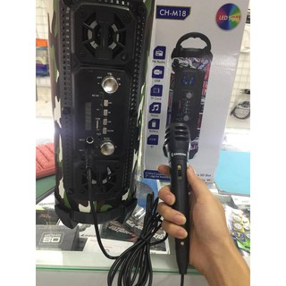 Loa Bluetooth CH-M18 tích hợp hát Karaoke