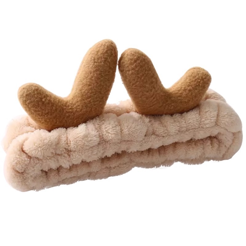 Băng Đô Cài Tóc Bản Rộng Chất Liệu Mềm Mại Co Giãn Chống Trượt Phong Cách Hàn Quốc Xinh Xắn Cho Nữ