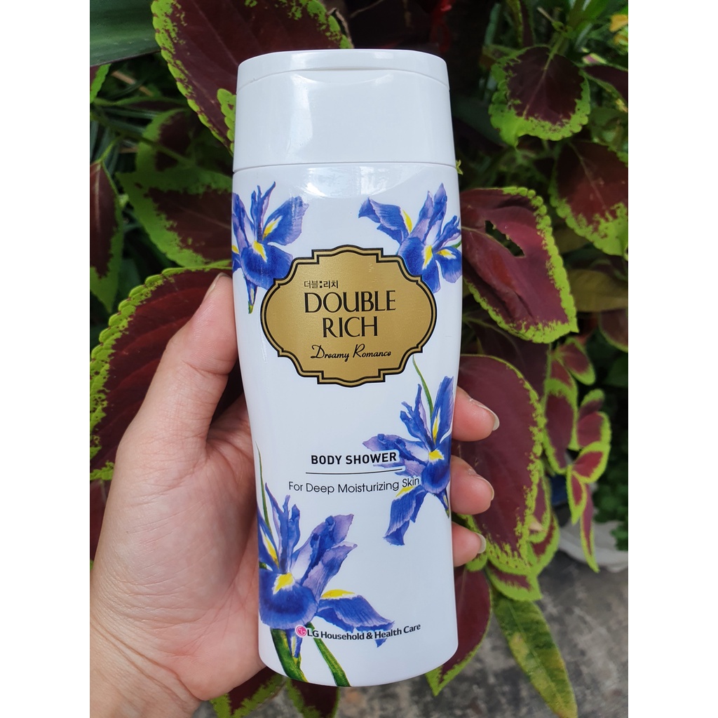 200g - Sữa tắm Double Rich hương hoa Iris/hoa hồng/ hoa anh đào