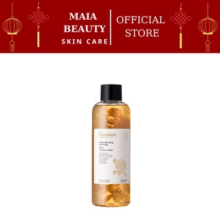 Nước tẩy trang hoa hồng hữu cơ tinh khiết kết hợp với công nghệ Micellar hiện đại làm sạch da an toàn Cocoon