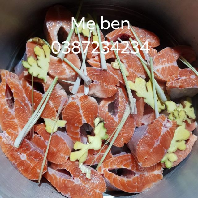 Ruốc cá hồi mẹ ben