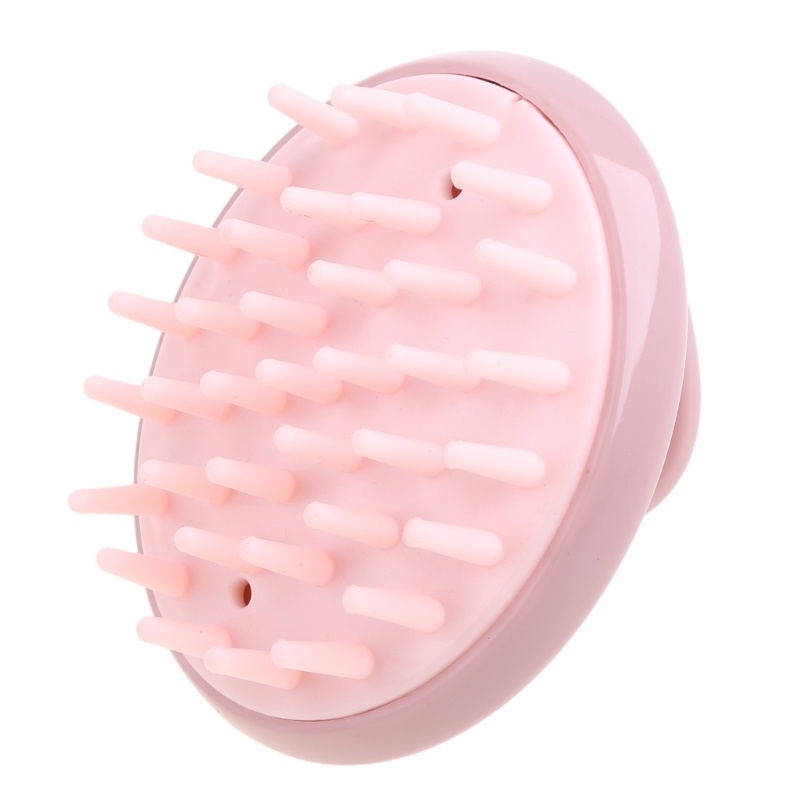 Bàn Chải Gội Đầu Tẩy Tế Bào Chết Thư Giãn Bằng Silicon Mềm Tiện Dụng