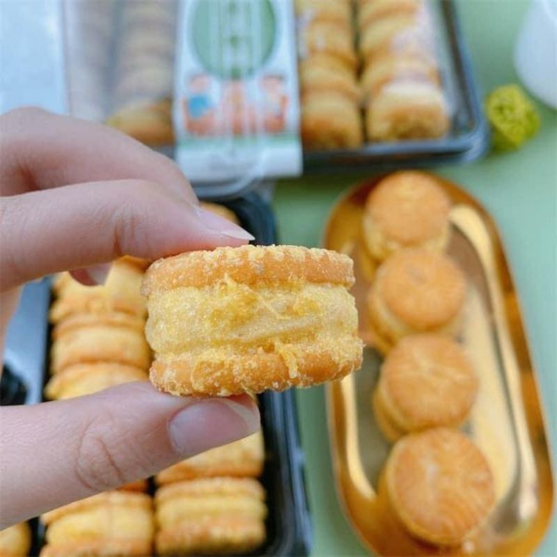 [Freeship70k] Hộp 26 chiếc bánh hạt dẻ đậu xanh mật ong siêu ngon