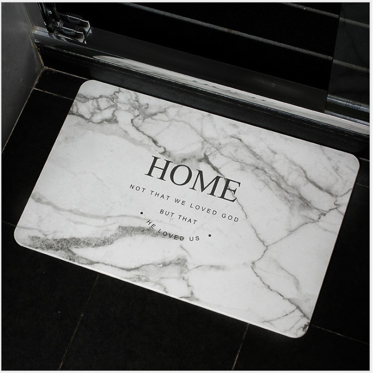 [BAO VỠ HỎNG] Thảm đá Pi House thấm hút tốt mẫu phong cách Châu Âu