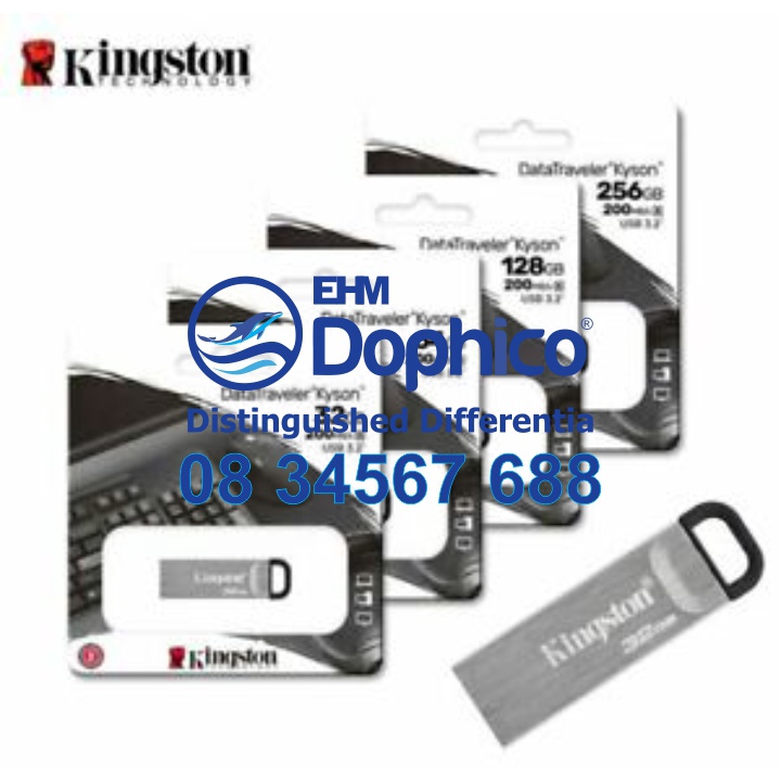 USB 64GB/32GB/16GB Kingston DataTraveler Kyson – Chính hãng – Bảo hành 5 năm
