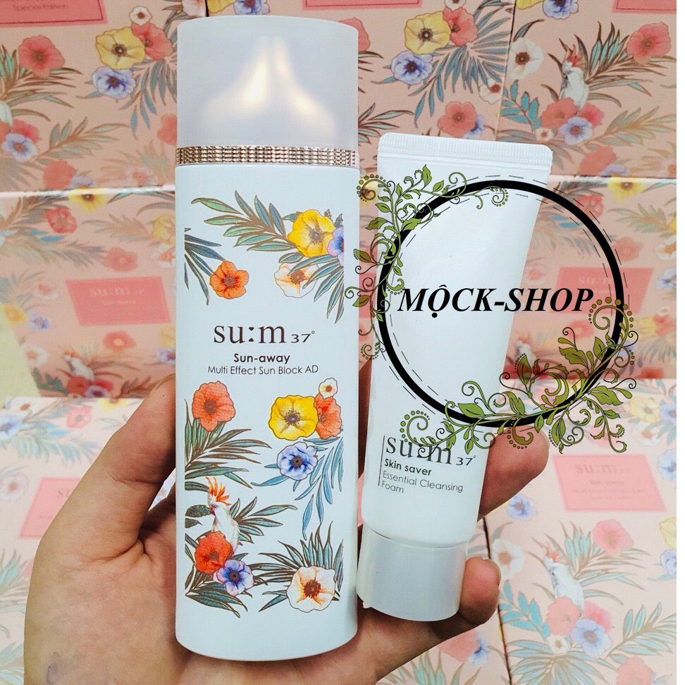 (SunShop) (chính hãng) Set Kem chống nắng Su:m37