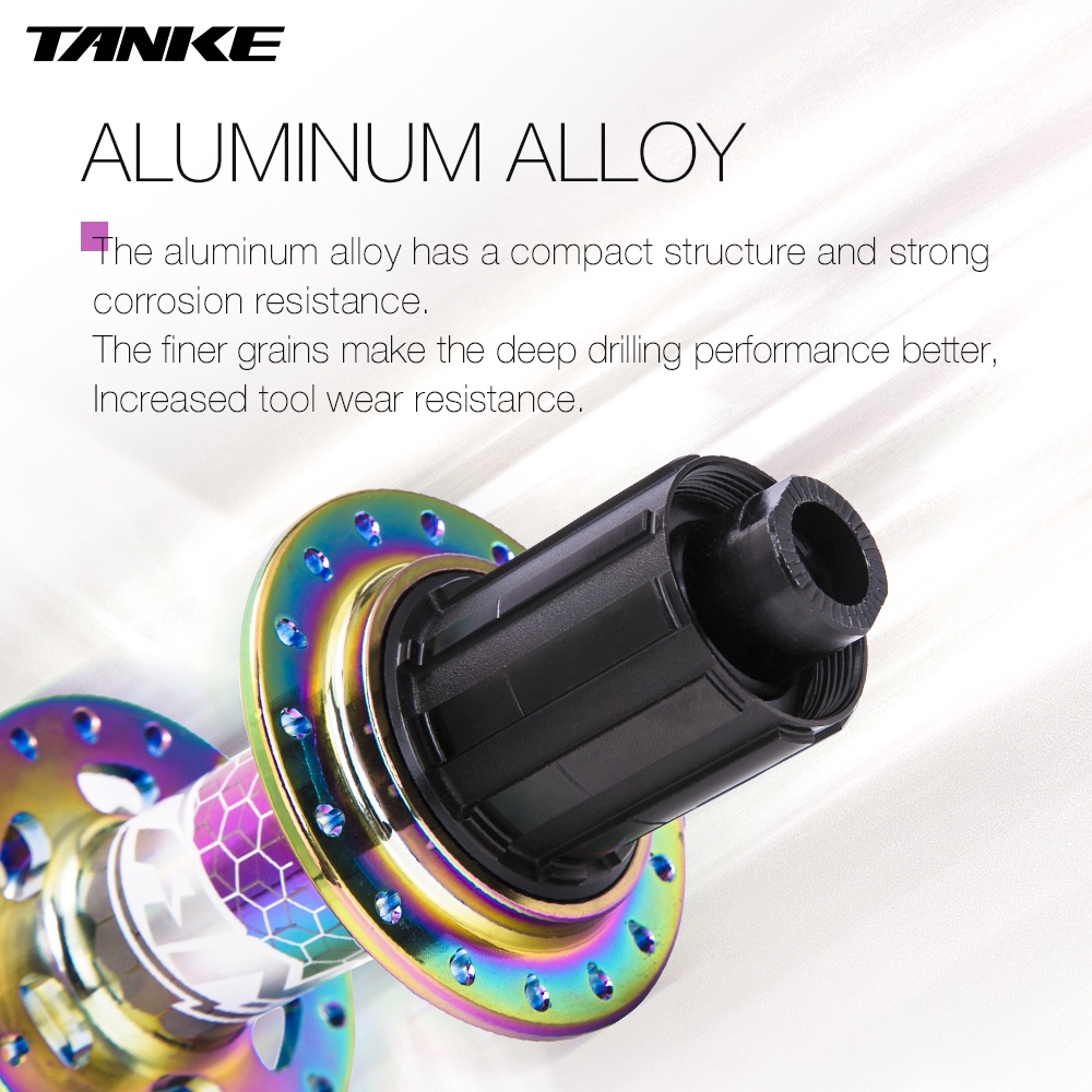 Ổ trục Tanke Boost 148mm 32 lỗ 6 chân cho xe đạp leo núi