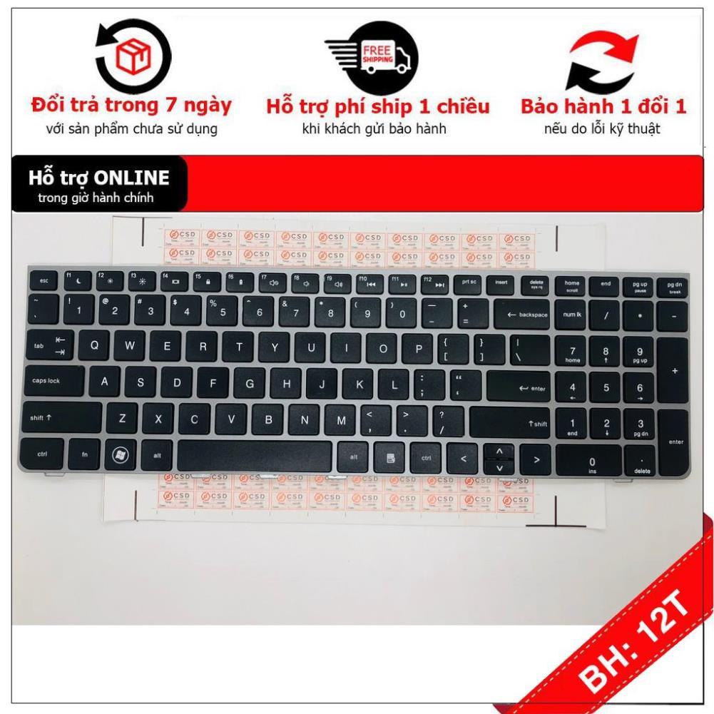 [BH12TH] Bàn Phím Laptop HP probook 530 4730 4530S 4730S 4535S 4735s Loại Có Khung - Hàng mới 100%