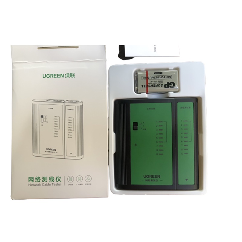 Máy test cáp mạng UGREEN 10950 cao cấp - Hàng phân phối chính hãng - Bảo hành 18 tháng
