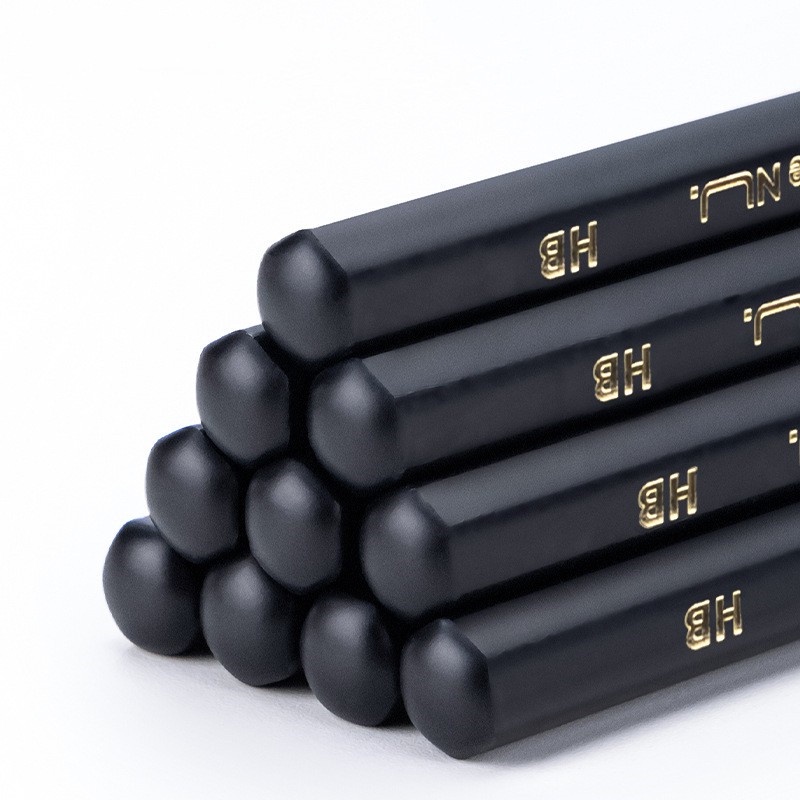 Set 10 Bút Chì Gỗ Đen 2B HB Hình Lục Giác