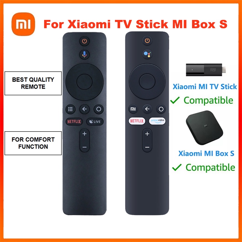 Điều khiển từ xa mới cho Xiaomi Mi stick / Mi box S / TV box MiBox điều khiển từ xa thay thế XMRM-006 mdz22ab