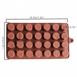 Khuôn Silicon Đổ Socola/Thạch/Đá/Kẹochipchip/Pudding Hình 28 icon