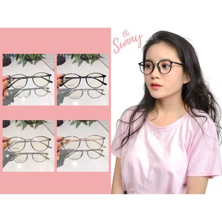 [LẮP SẴN CẬN] Kính Mắt Tròn Thời Trang Nữ Cho Mặt Thon, Vuông, Tròn - Kính Mắt L&H - Be Sunny
