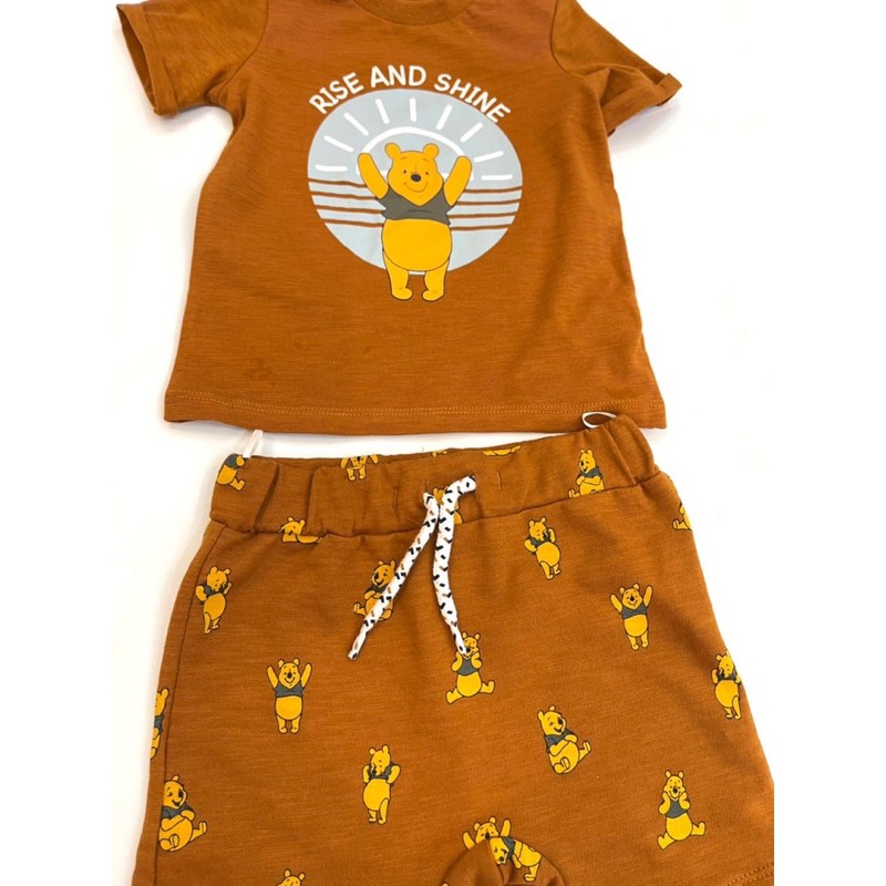 Set gấu Poo CA xuất xịn bé trai