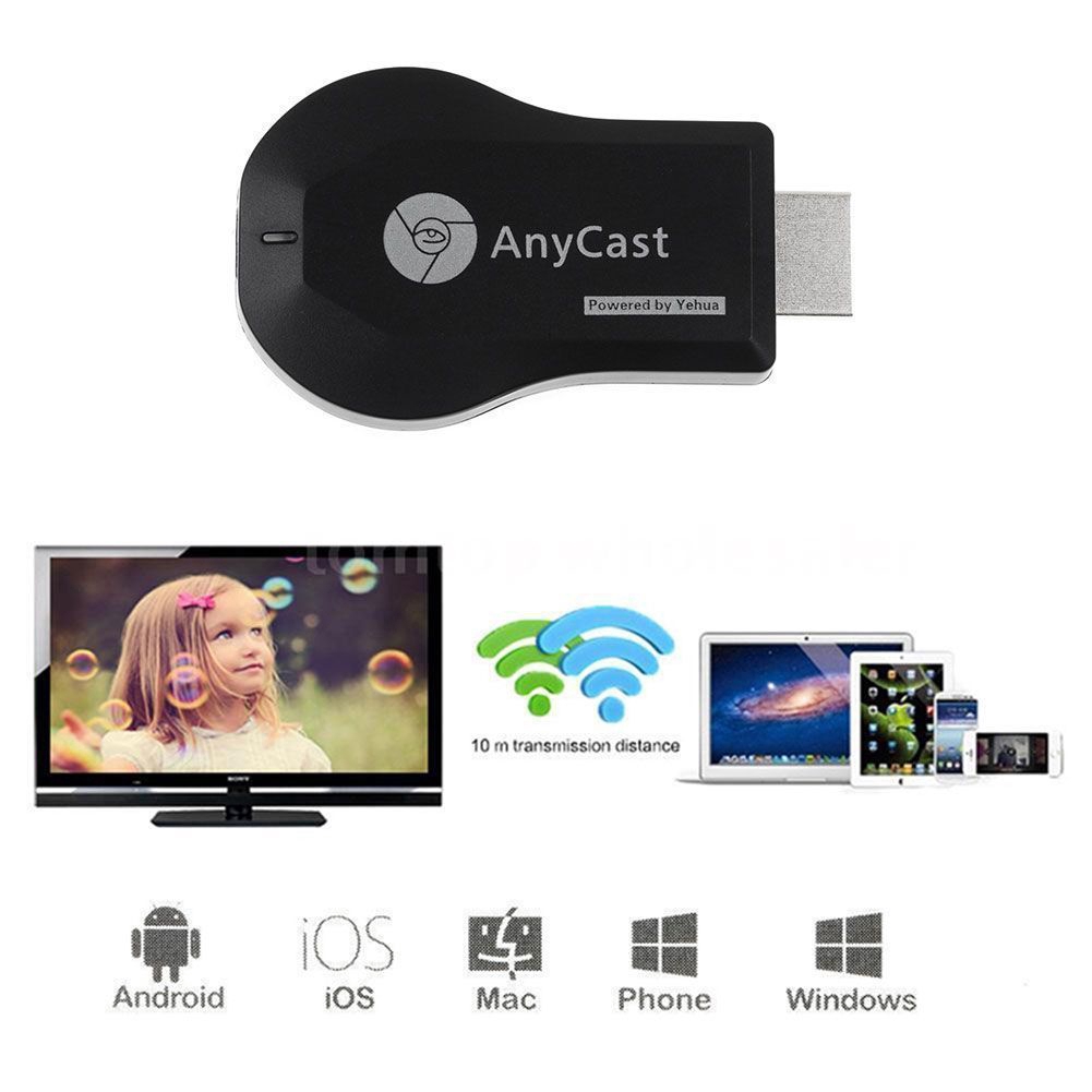 Thiết Bị Chia Sẻ Hình Ảnh Anycast M9 Plus Hdmi Dongle 1080p Wifi