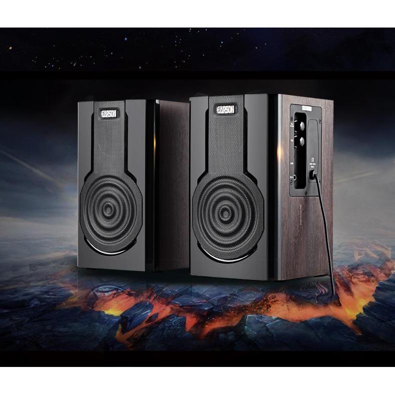 Loa earson er-1008c er1008c bookshelf vỏ gỗ siêu trầm công suất lớn -dc2980