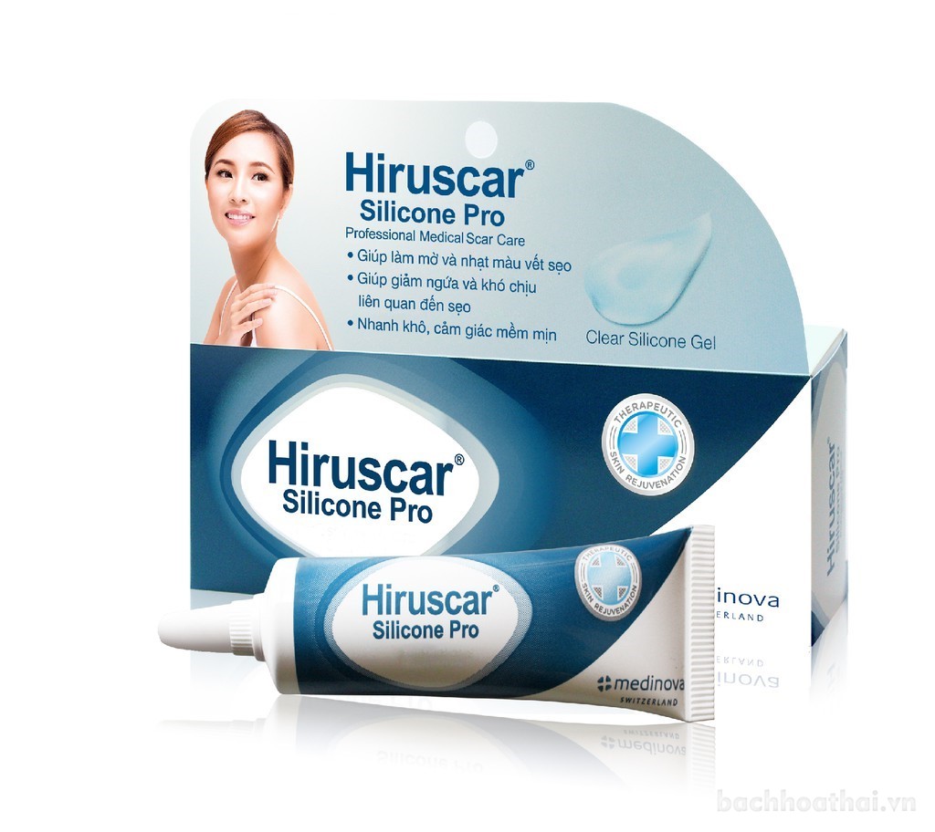 Gel ṫrị şẹo cao cấp Hiruscar Silicone Pro Thái Lan