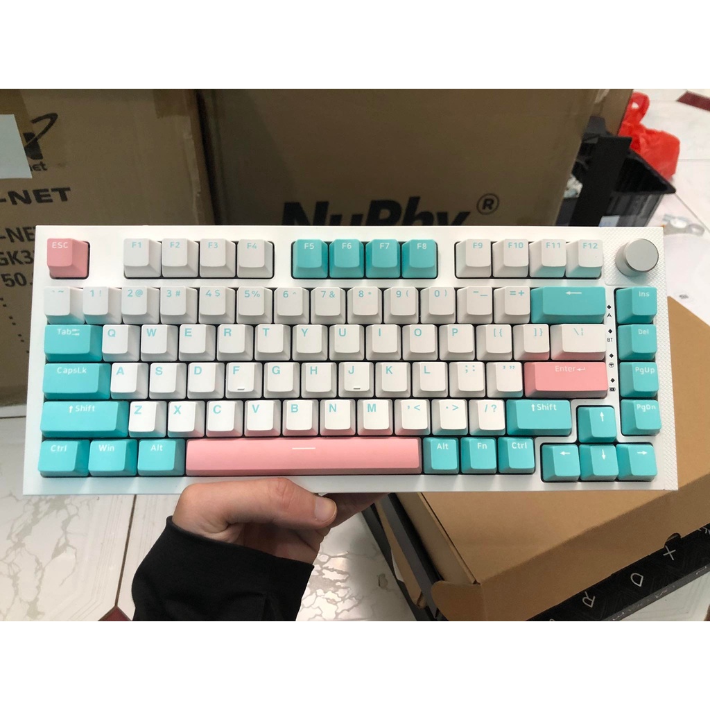 Kit Phím Cơ KW75 - Gasket Mount / Hotswap 5 pin / 3 Mode kết nối / 4000 mah / Silicon đáy