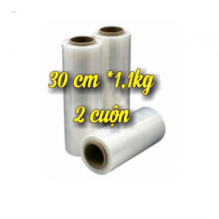 2 cuộn PE 30cm x 1,1 kg