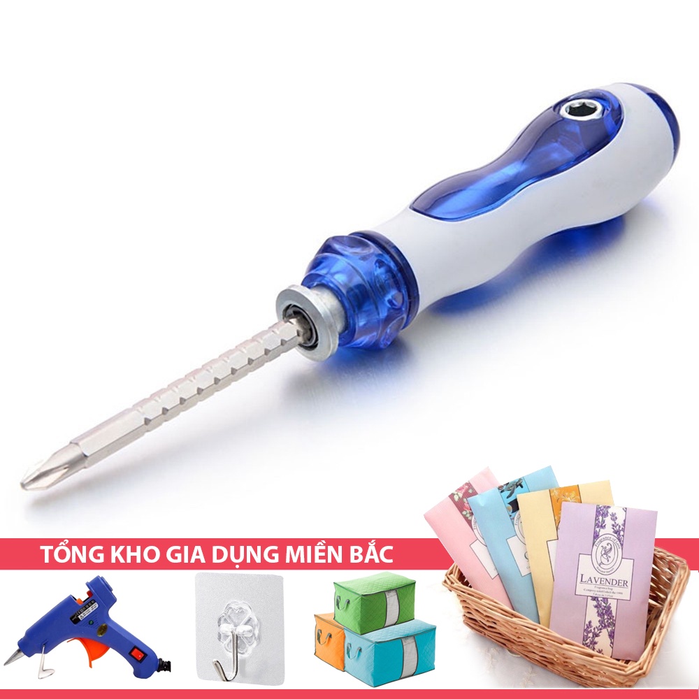 [Tổng Kho Sỉ] Tô Vít Bầu Size Dài Kiểu 3 - Tua Vít Hai Đầu - 4 Cạnh - 2 Cạnh