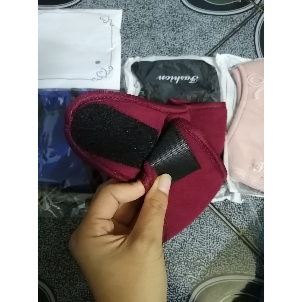 sp522 Khẩu trang che kín mặt lót nỉ không kính | BigBuy360 - bigbuy360.vn