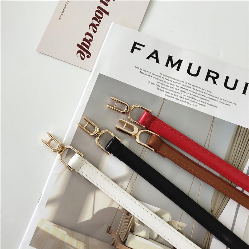 Thắt lưng co giãn có khóa kiểu dáng đơn giản thời trang thanh lịch cho nữ